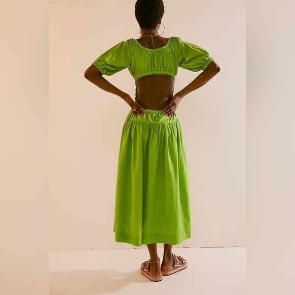 FREE PEOPLE NWT MOONLIGHT MIDI SIZE LARGE - Picture 3 of 6